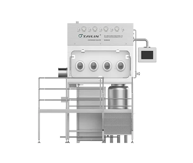 Containment Isolator for Crude Peptide Dissolution